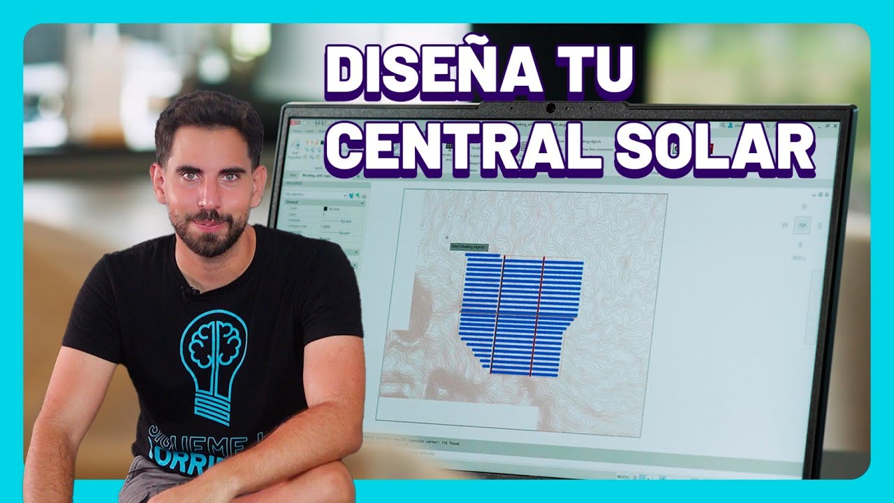 ¿Cómo se DISEÑA una CENTRAL SOLAR fotovoltaica? ☀️⚡✍🏼 Explicación con PVcase