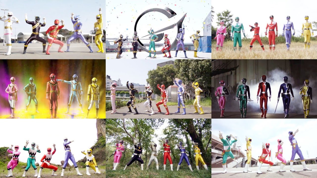 Gokai Change Compilation #supersentaiseries