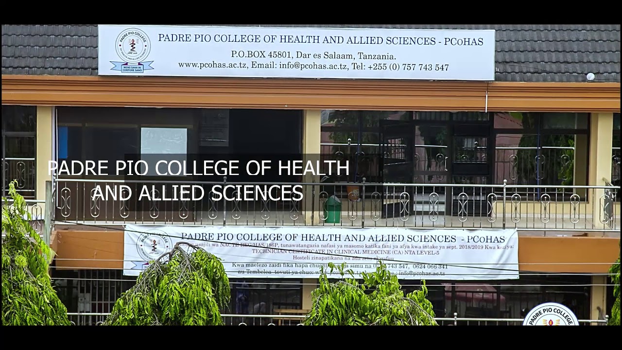 Padre Pio college- Dar es salaam