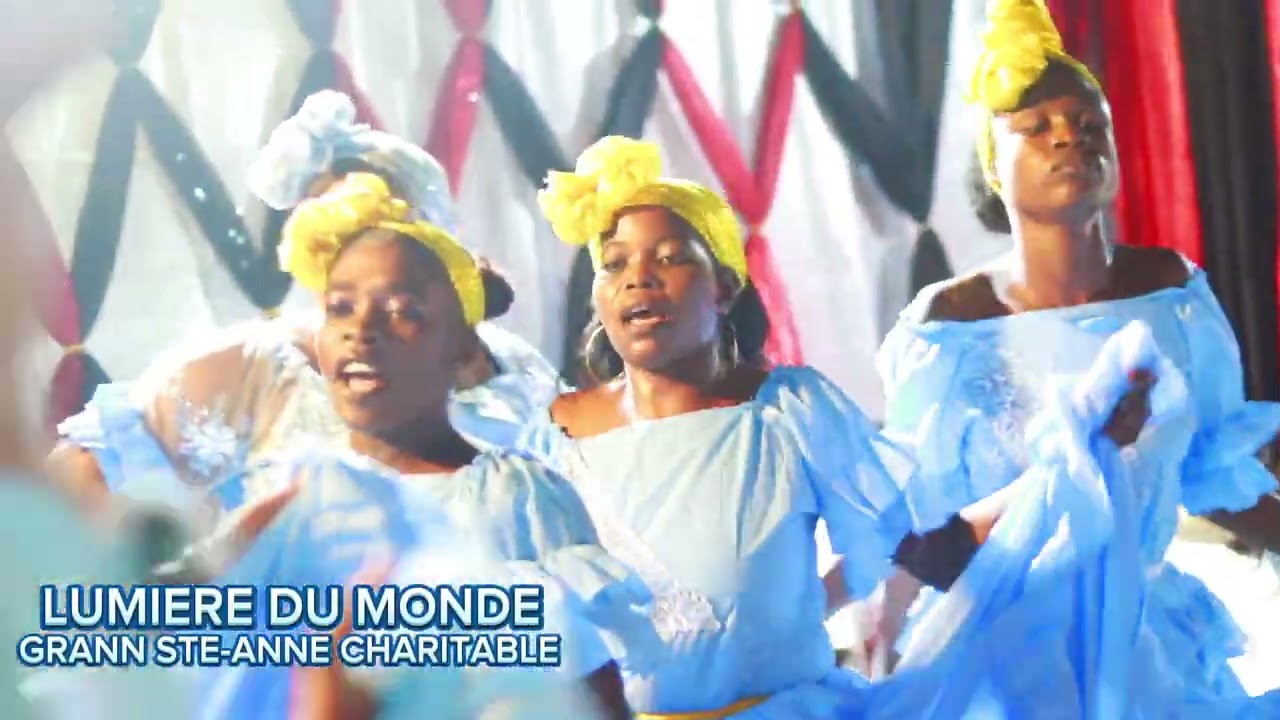 Performance live Lumière du monde gran'n ste-Anne Charitable Kay Ougan Gins 