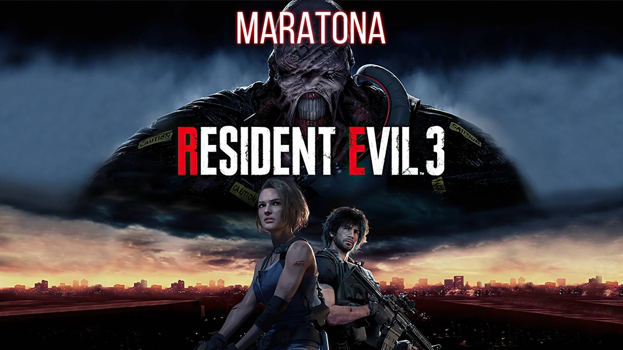MARATONA DO 0 AO 9 - RESIDENT EVIL 3 REMAKE - !pix !discord