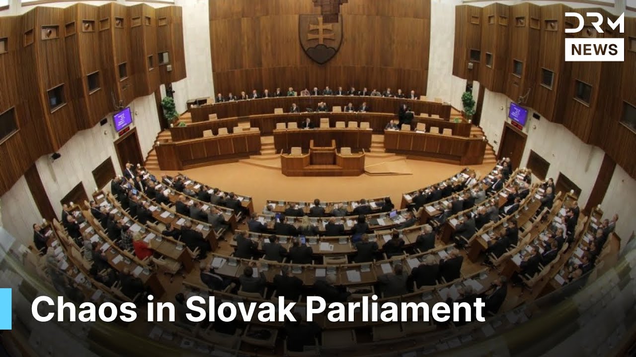 Chaos in Slovak Parliament: Lawmakers Scuffle Over Whistleblower & Criminal Code Amendments | AC15
