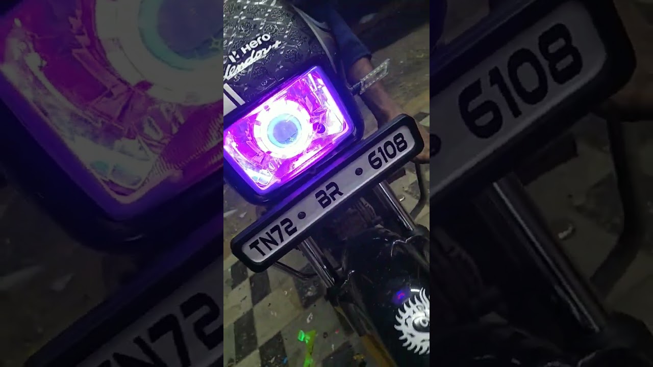 headlight projector for splendor