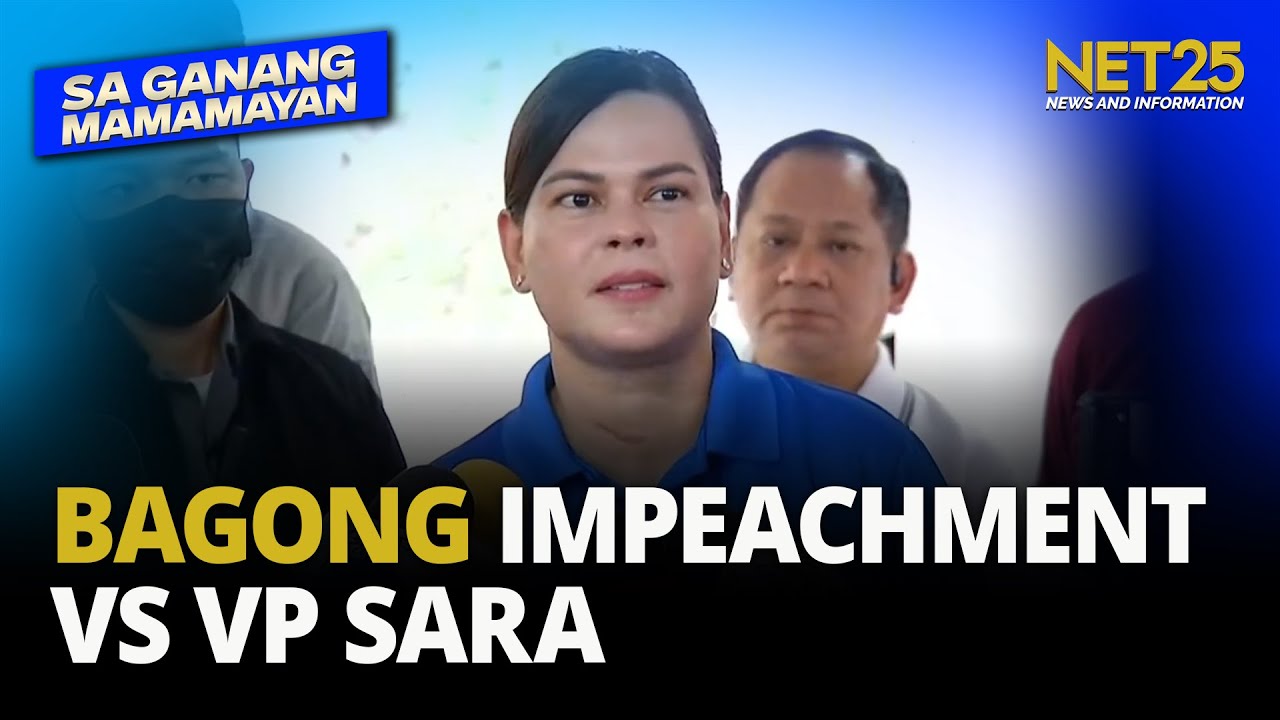 Panibagong impeachment complaint laban kay VP Sara, inihain