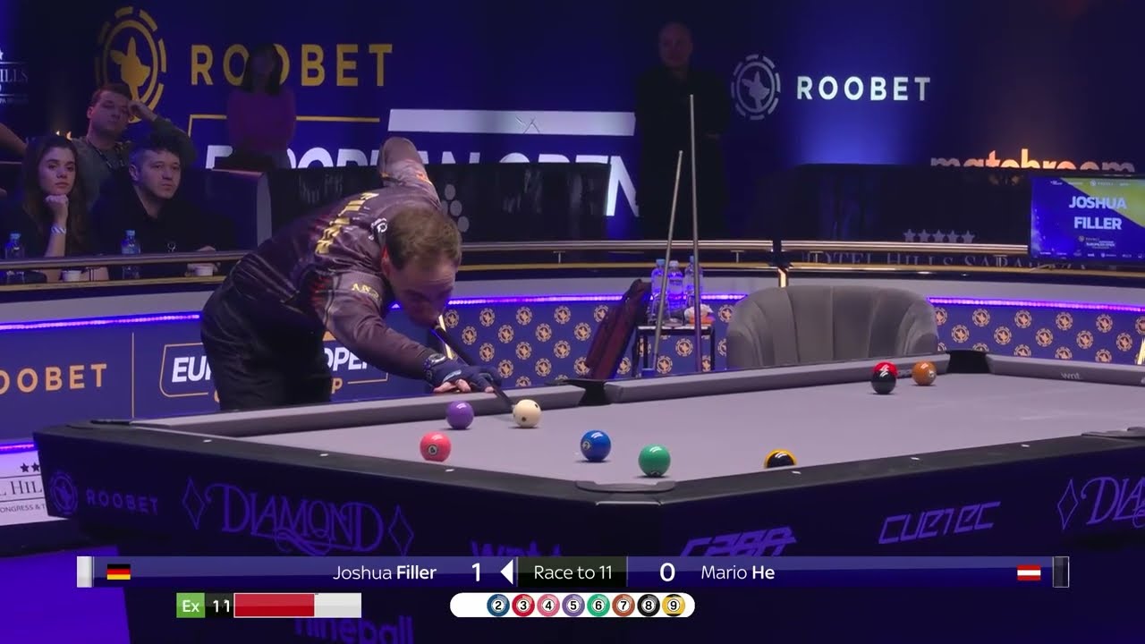 🇧🇦 Najlepsze strzały | Mistrzostwa Europy w Otwartym Bilarze Roobet 2026