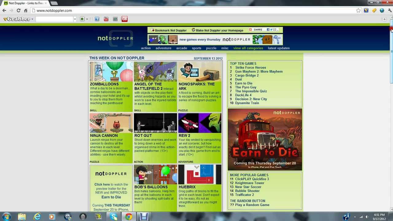 Play Games on NotDoppler