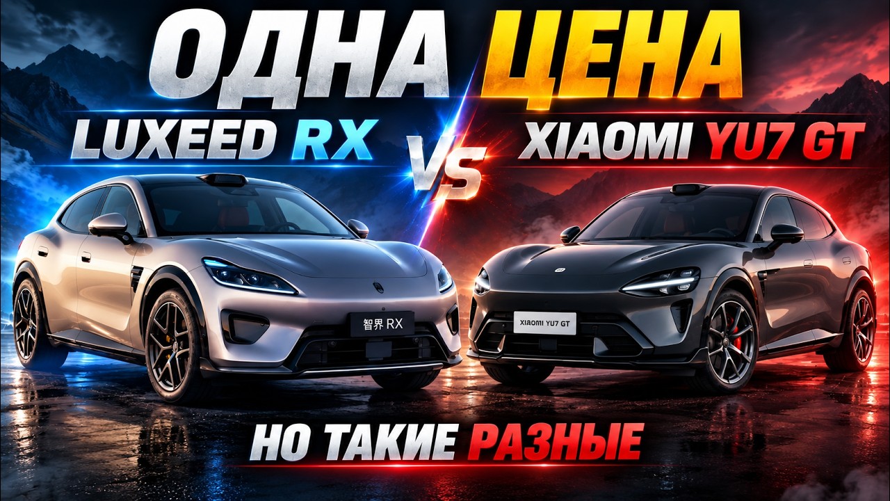 Luxeed RX или Xiaomi YU7 GT? Что выбрать? Обзор и тест драйв
