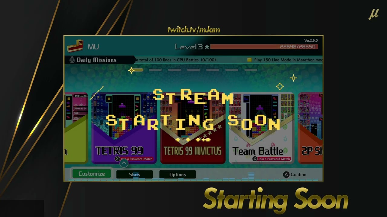 2026-02-10 -Tetris 99- I don't sleep; I Tetris