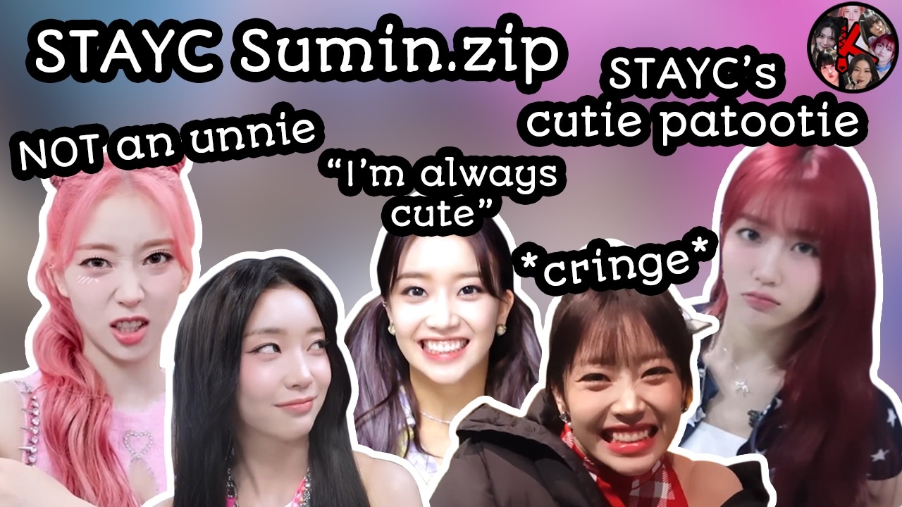 STAYC Sumin.zip (STAYC's cutie patootie) (Cute and Funny Moments)