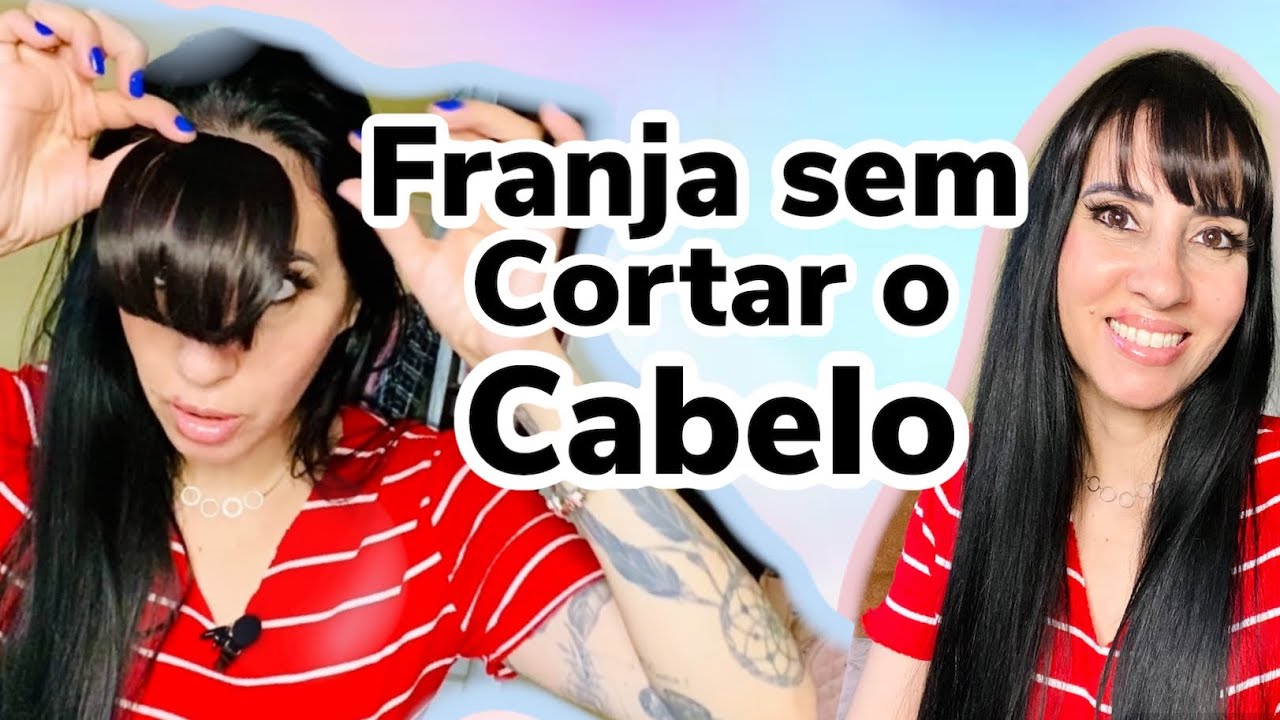COMPREI UMA FRANJA TIC TAC NA SHEIN - MUDE O VISUAL SEM CORTAR O CABELO