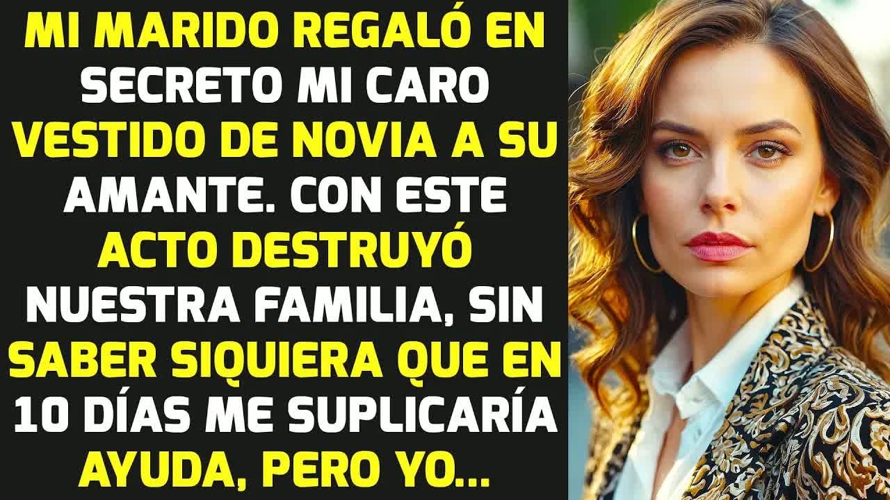 Mi Marido Regaló En Secreto Mi Caro Vestido De Novia A Su Amante, Y Luego... | HISTORIAS LA VIDA