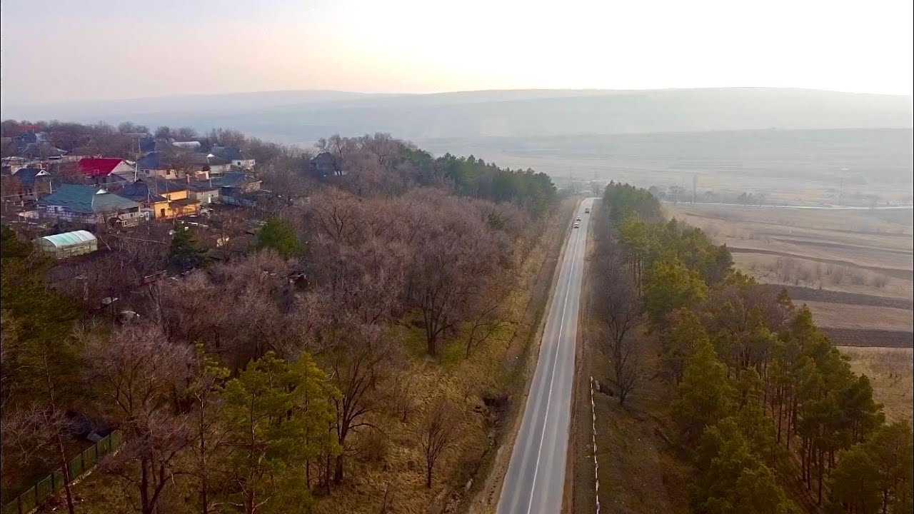 Въезд в городок Nisporeni Moldova🇲🇩