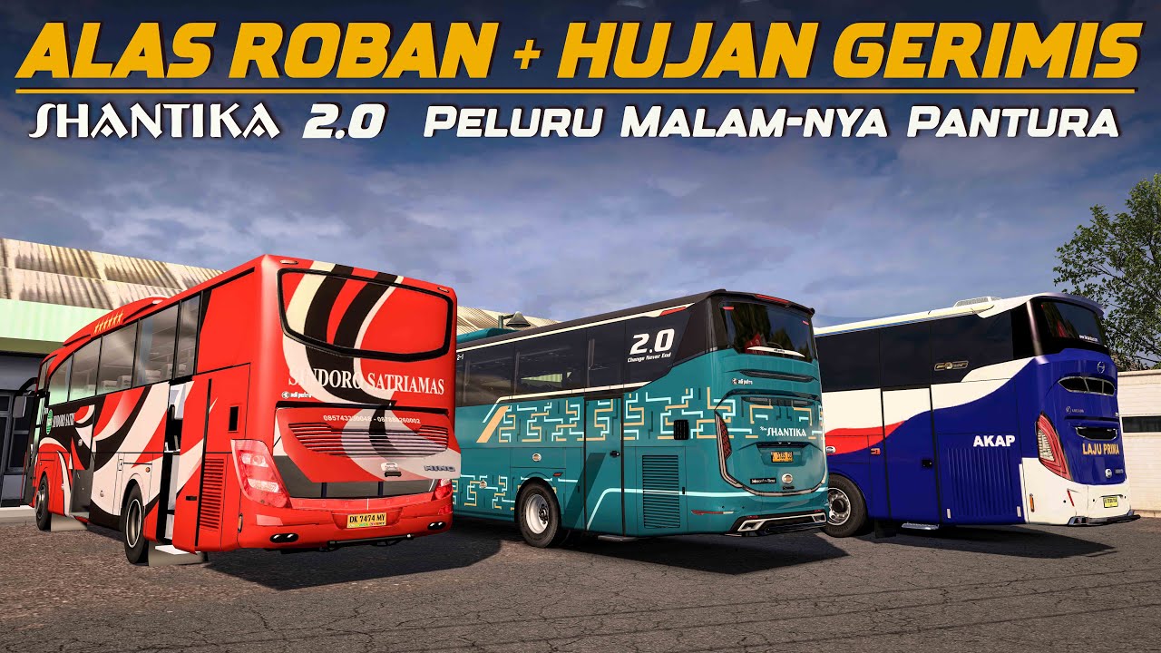 Gerimis Malam‼️ SHANTIKA 2.0 JB5 Tosca Star RM Raos Eco via Alas Roban & Pantura || Ets Indonesia
