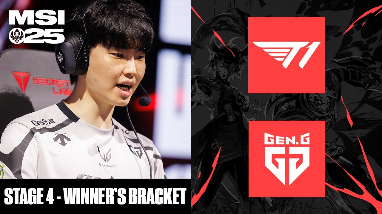 T1 VS GEN.G | LA FINALE DES MSI 2025 AVEC KAMETO
