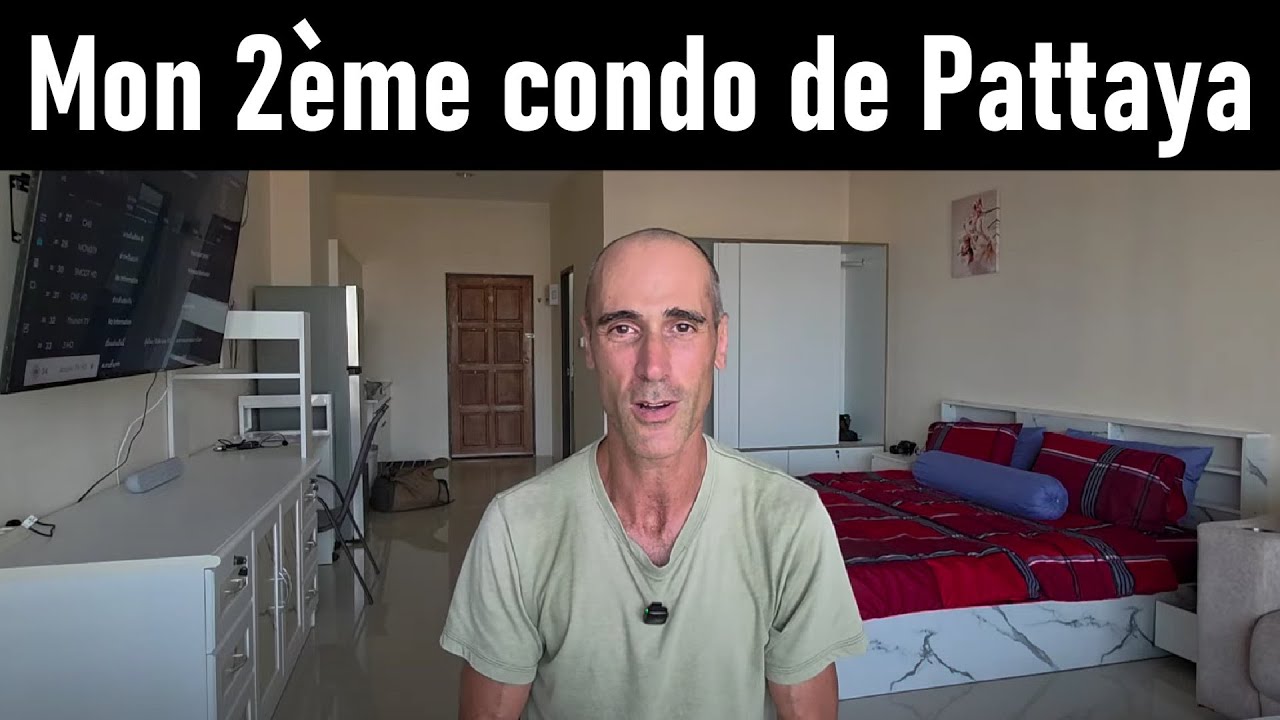 Mon deuxième condominium de Pattaya : rendement 7.7% ↗️