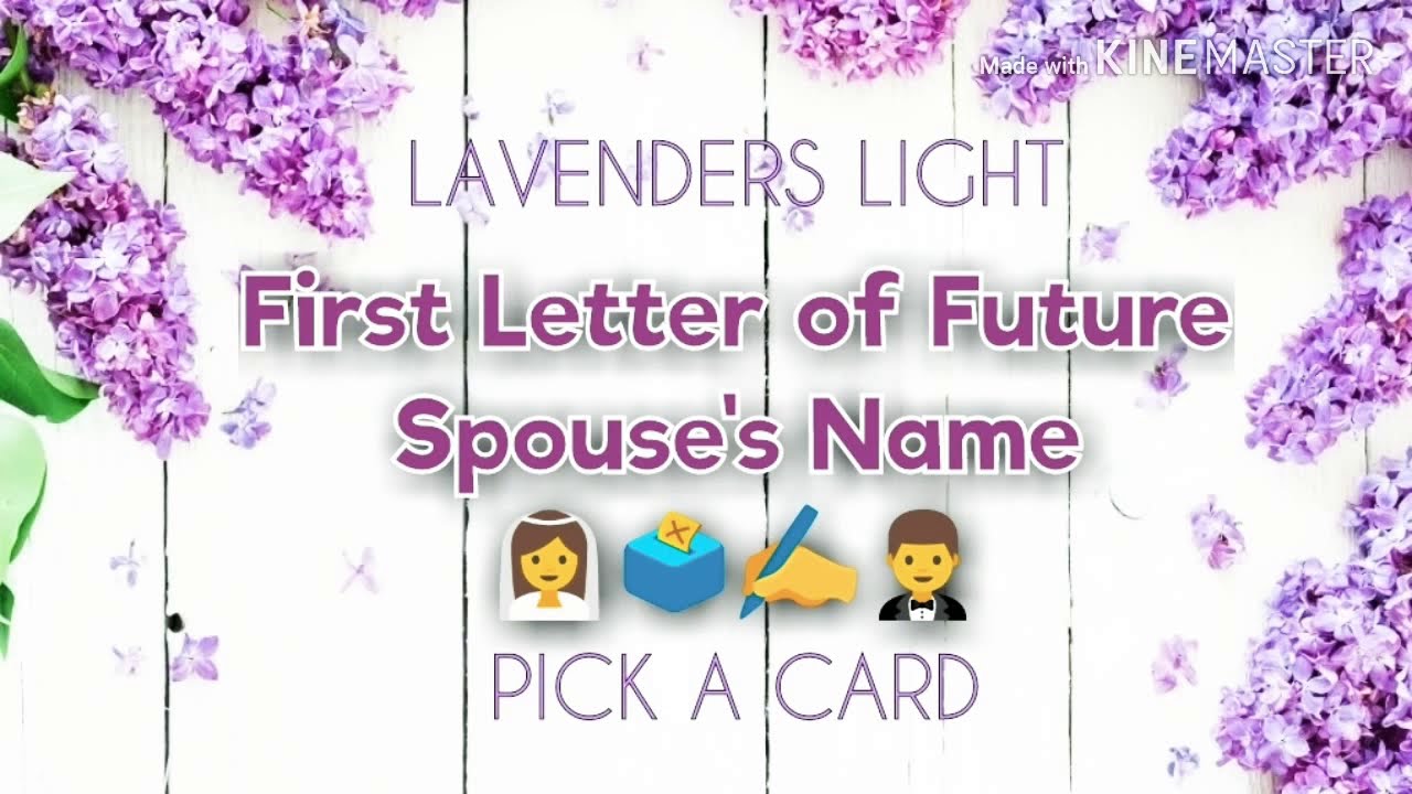 First Letter of Future Spouse's Name 👰🗳️✍️🤵 Pick a Card ✨ Tarot Reading 🔮