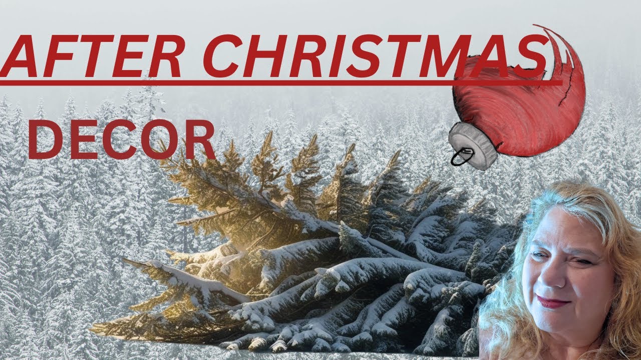 Winter Decor for AFTER the tree has toppled