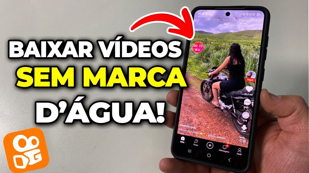 COMO BAIXAR VÍDEO DO KWAI SEM MARCA D'ÁGUA! NOVO MÉTODO