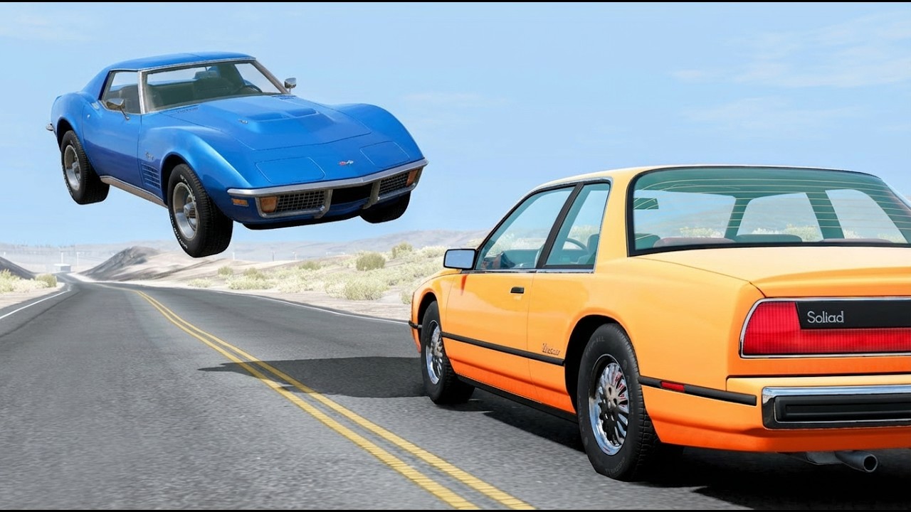 High Speed Traffic Car Crashes - BeamNG Drive | CarCrash