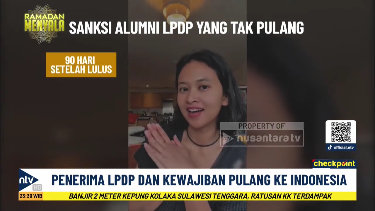 Ramainya Viral Anak Alumni LPDP Jadi WNA, Lembaga Siap Tindak Pengembalian Dana | NTV CHECKPOINT