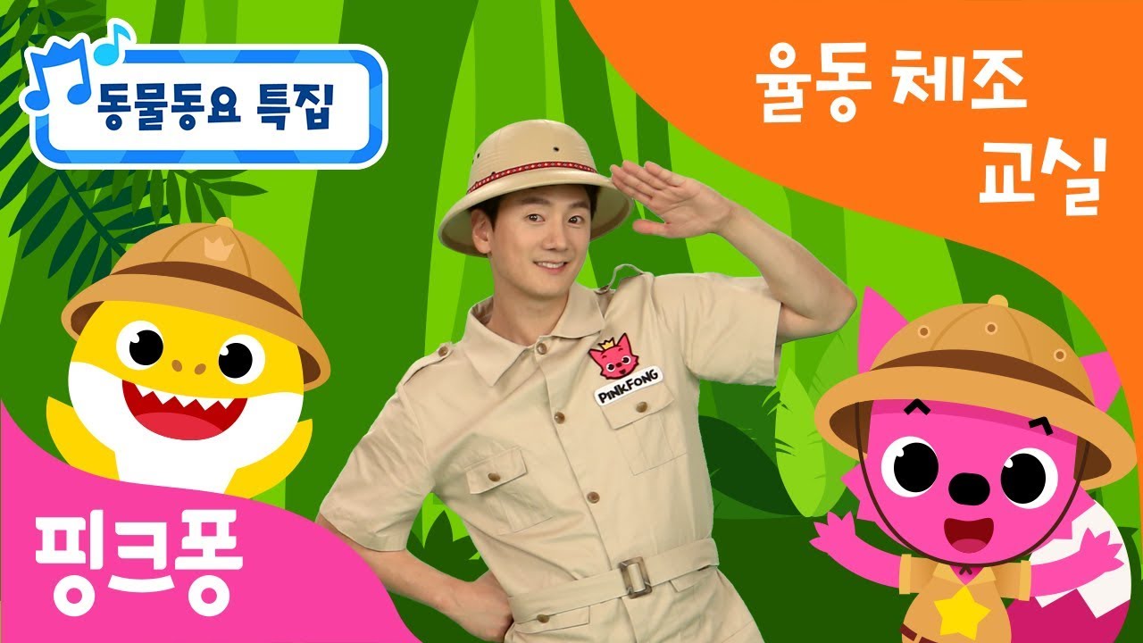 ★튼튼쌤의 율동체조교실 동물동요 특집2★ㅣ사자, 악어, 고릴라, 뱀 등 다양한 동물 친구들을 만나보아요ㅣ동물의 왕 사자, 정글 붐붐, 꼬리 찾기, 악어 떼