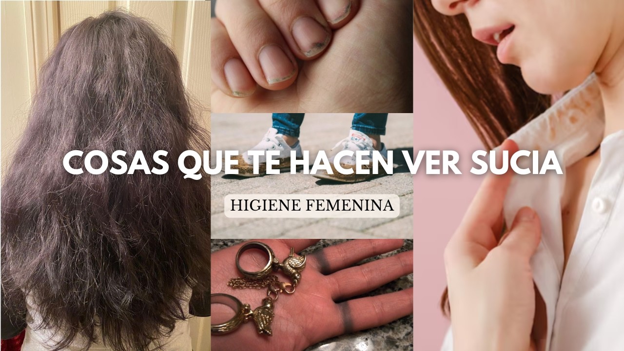 COSAS que te HACEN ver SUCIA😱 💜Higiene Femenina💜