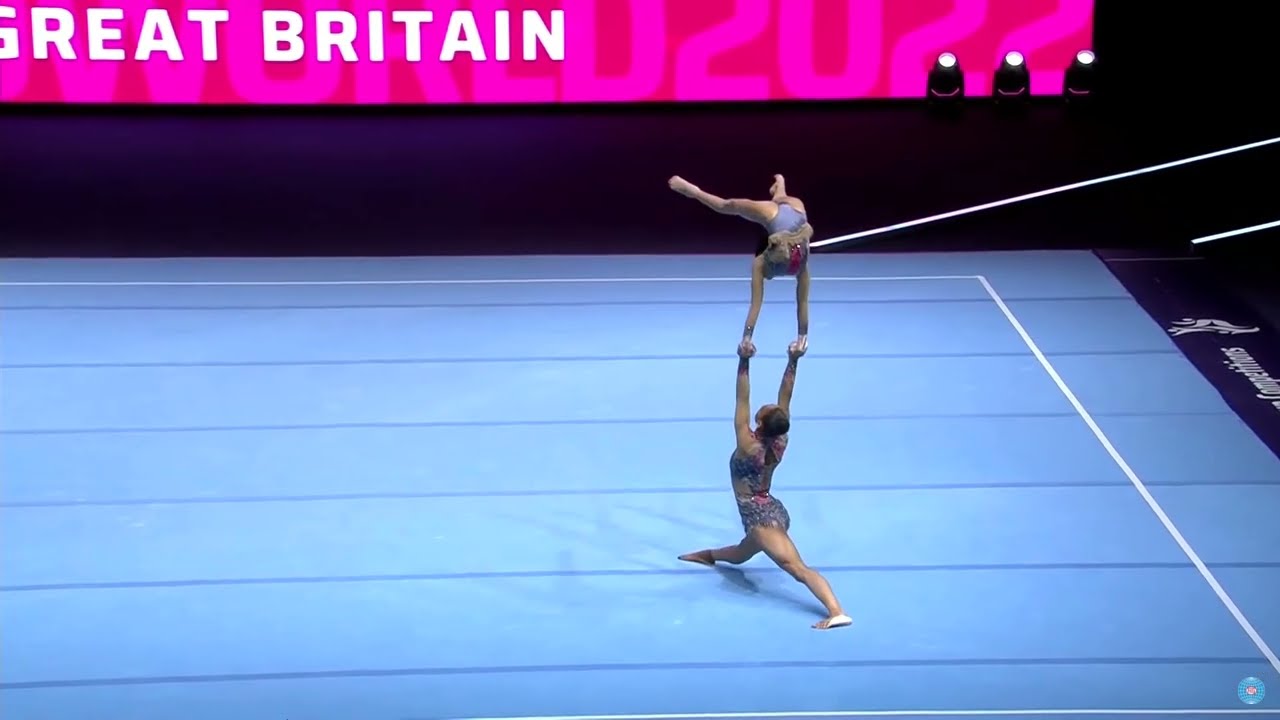 Acro World Championships 2022 - GBR Senior WP - Balance Final