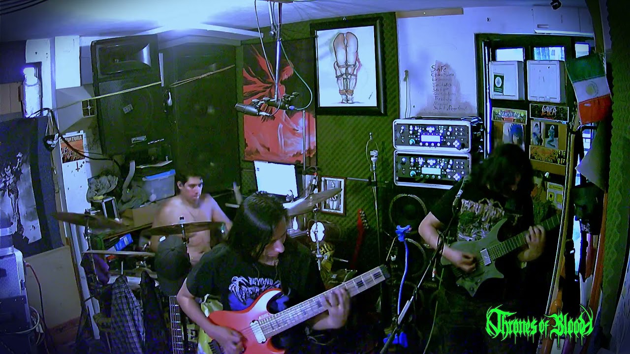 Thrones Of Blood - Ages Of Misanthropy (live session on rehearsal room)