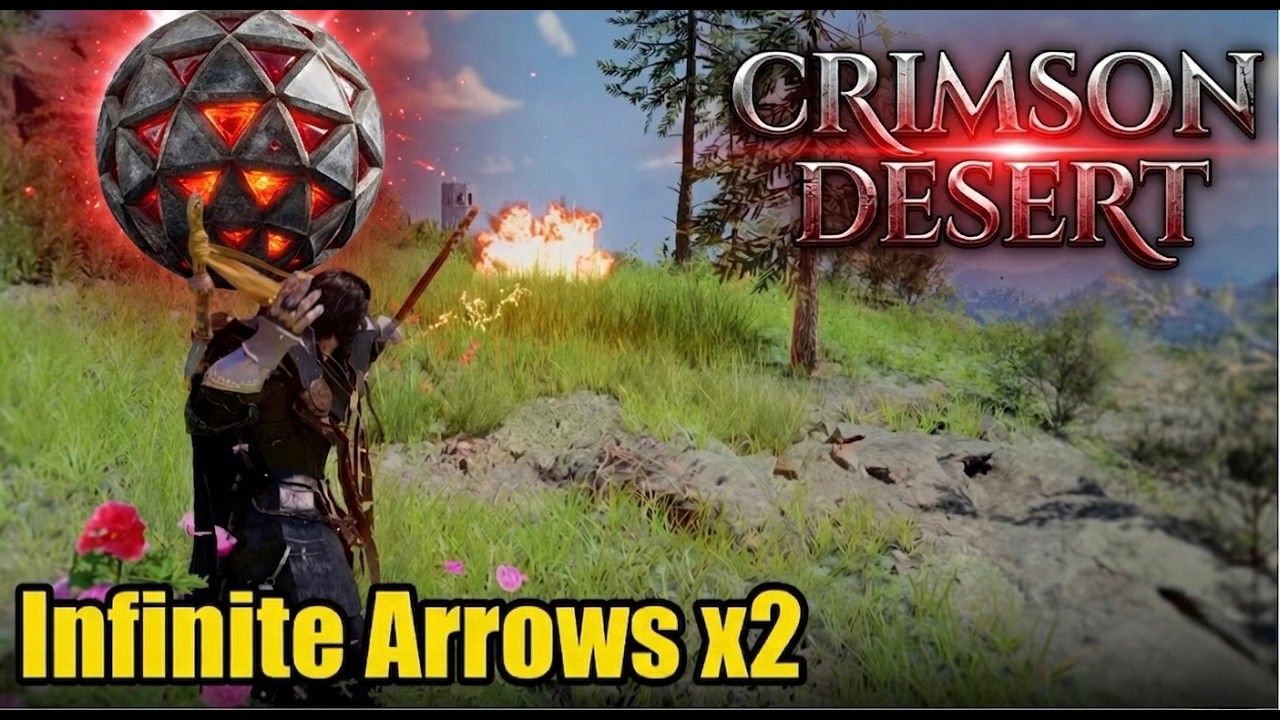 How to Get Unlimited Arrows in Crimson Desert  ,Infinite Arrow Guide