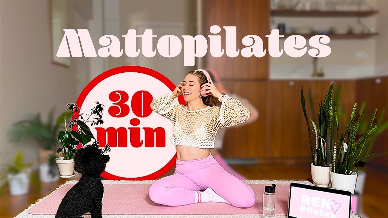 30 MINUUTIN TREENI // Koko kropan pilates matto treeni