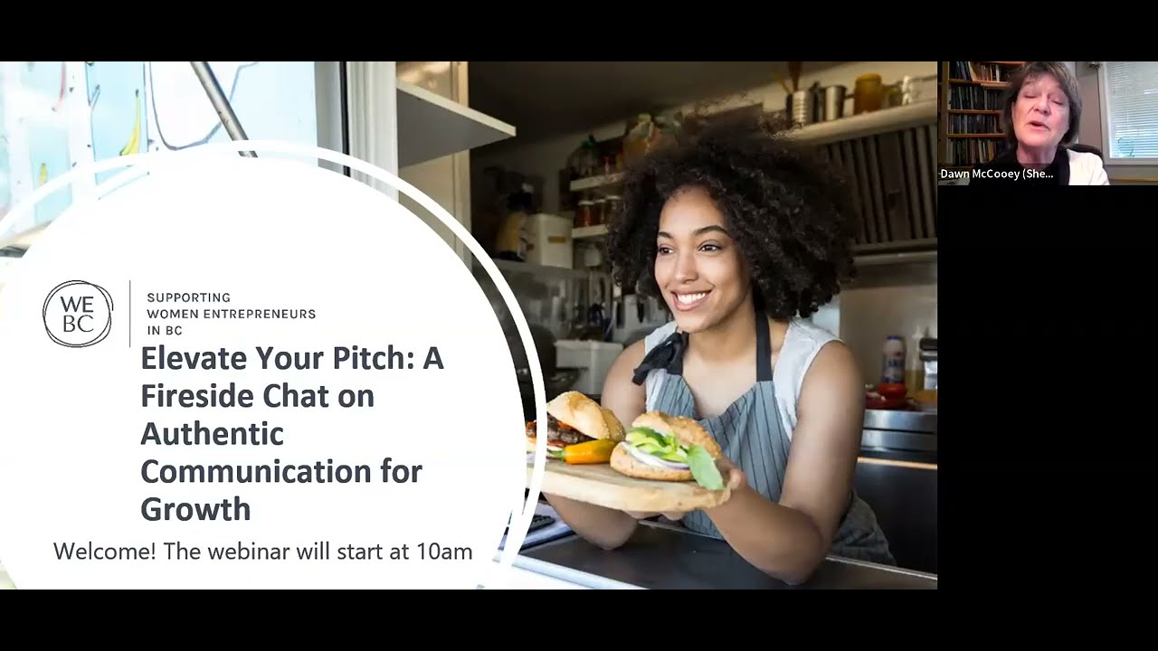 Elevate Your Pitch A Fireside Chat on Authentic Communication for Growth
