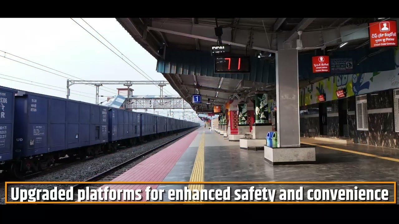 Ramagundam Railway Station, Telangana revamped as an #AmritStation.