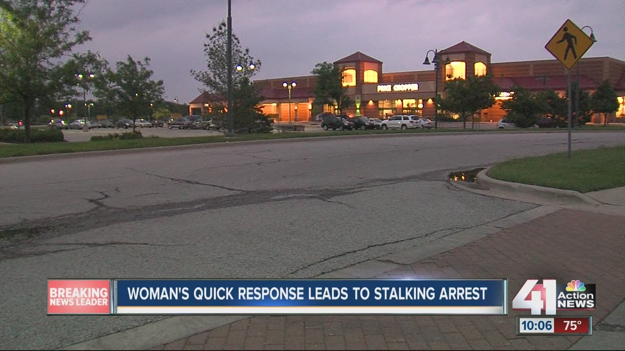 Alleged stalker follows woman to police station