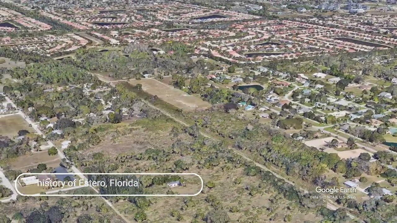 The history of Estero, Florida