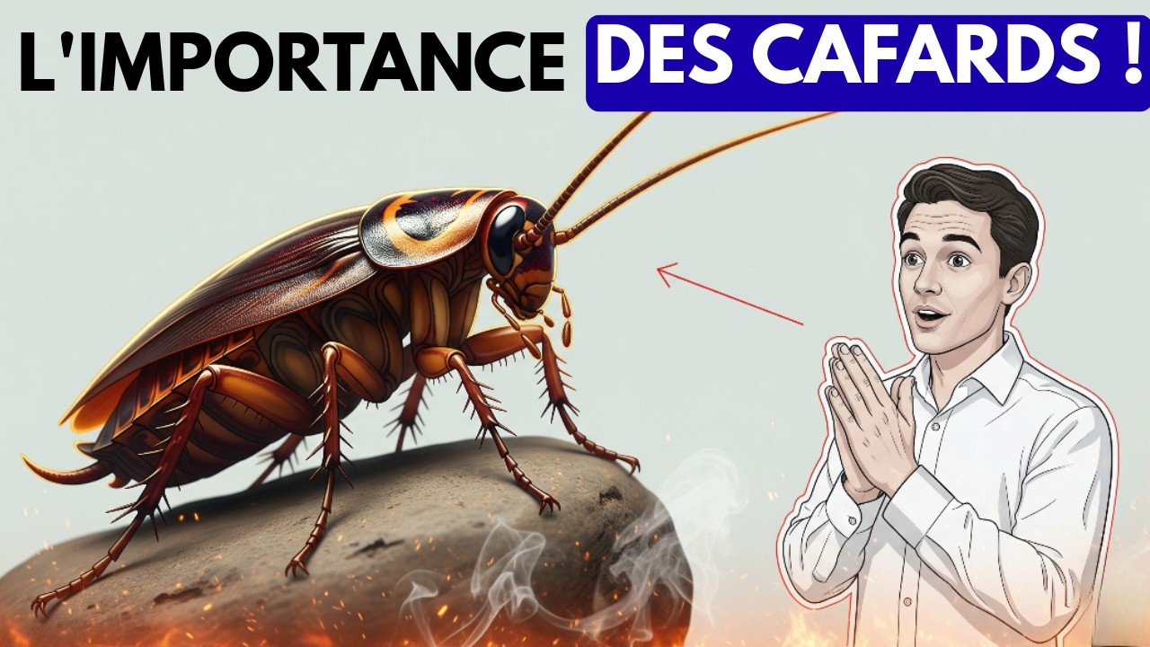 Pourquoi Allah a-t-il cr&eacute;&eacute; les cafards ? Un secret que les ath&eacute;es vous cachent !
