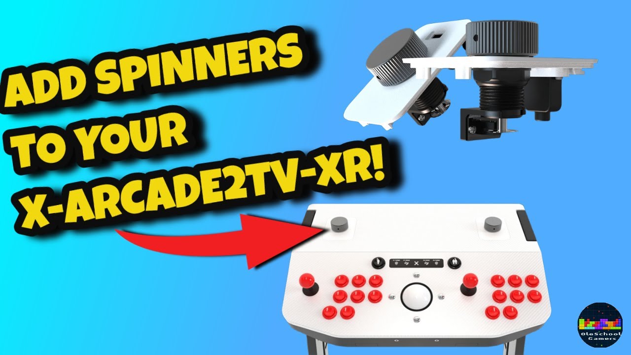 How I Installed X-Arcade Spinners on the XArcade2TV-XR… Here’s What Happened!