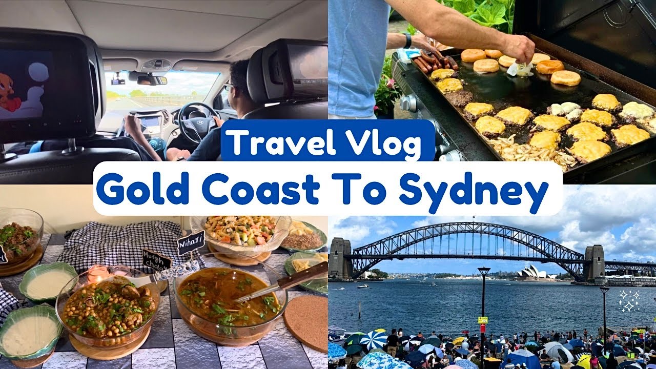 TRAVEL VLOG : Gold Coast To Sydney | Pakistani In Australia ✨