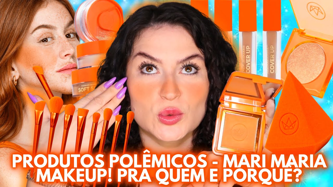 Produtos POLÊMICOS MARI MARIA MAKEUP - MEU VEREDITO SOBRE CADA UM!
