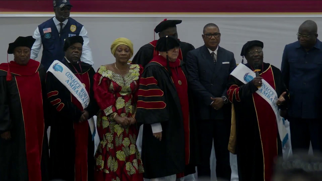 CEREMONIE OFFICIELLE : DISTINCTION HONORIFIQUE DOCTOR HONORIS CAUSA