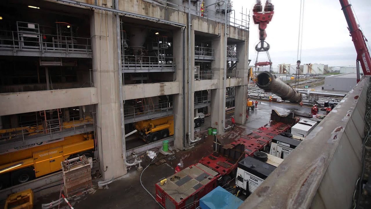 Essar Stanlow RCCU Lifts 2013 (Timelapse)
