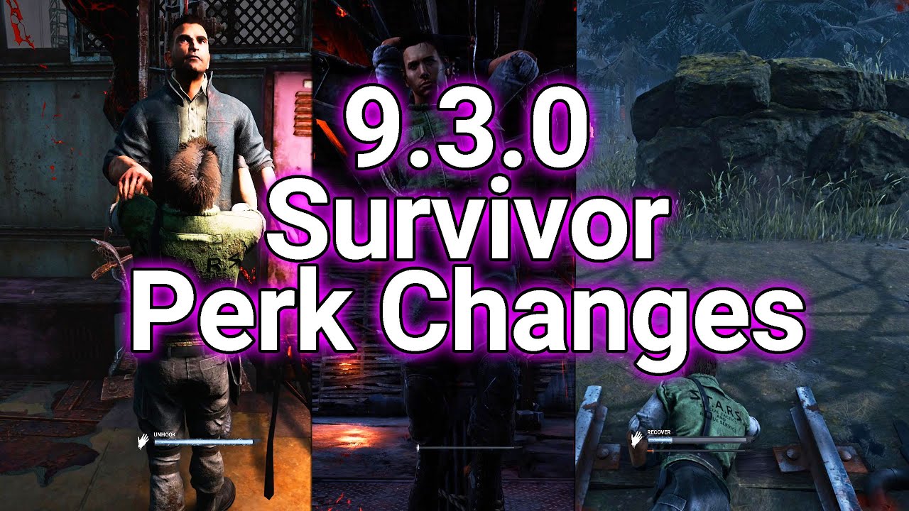 9.3.0 PTB Survivor Perk Changes!
