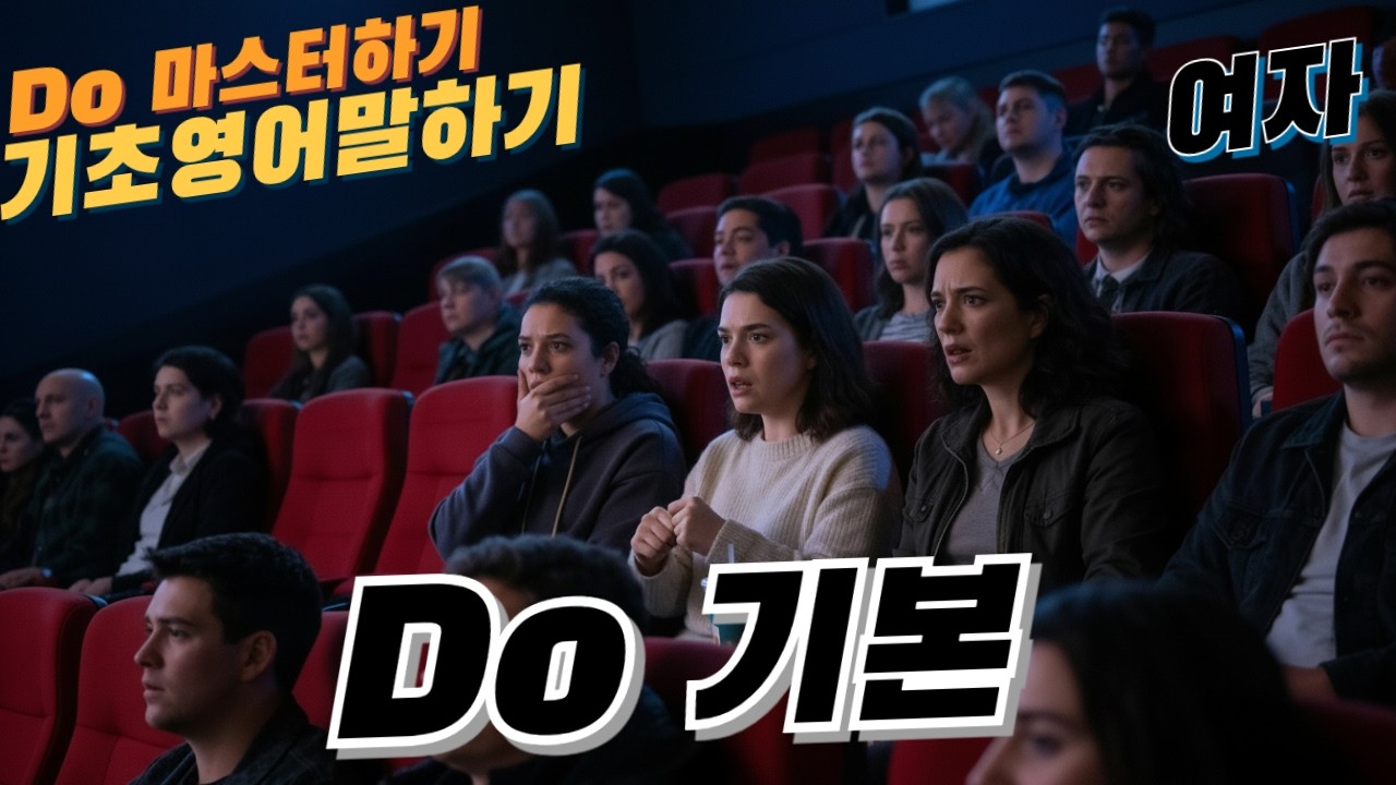 영어 말하기 | Do마스터하기1편 | 여자 | *영-한-영-영*