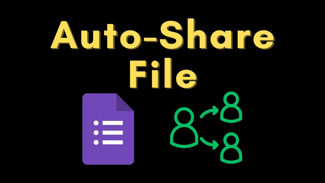 ➤ Автоматически делиться файлами с респондентами Google Form