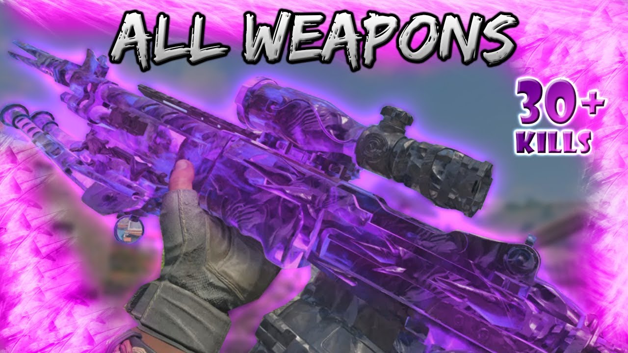 PURPLE DARK MATTER on EVERY Weapon! | Black Ops 4