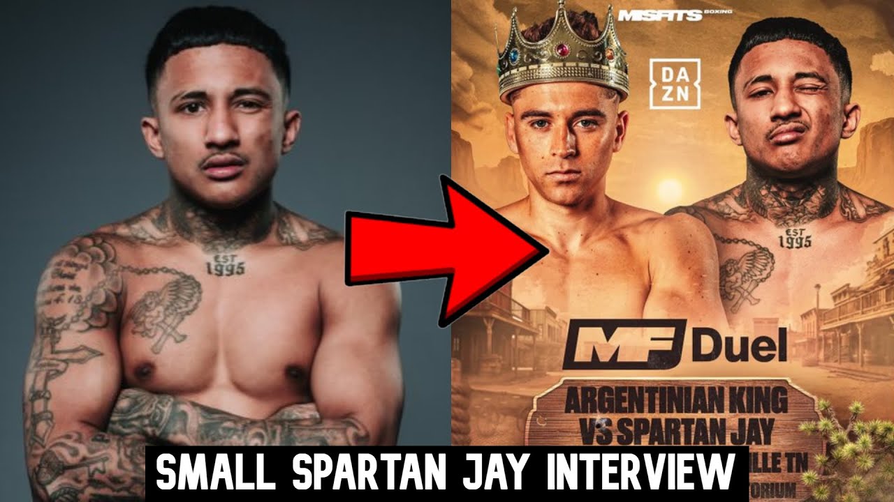Small Spartan Jay Interview Talks About Argentinian King And Misfits Boxing Journey
