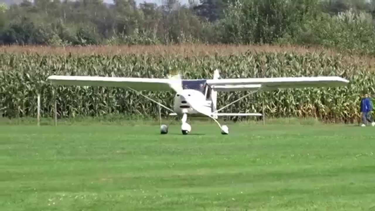 Aero Kiewit open doors 2014 - Tecnam P92 Eaglet Take-Off