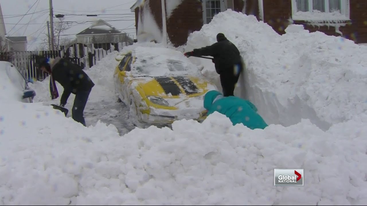 Global National - Blizzard slams Newfoundland