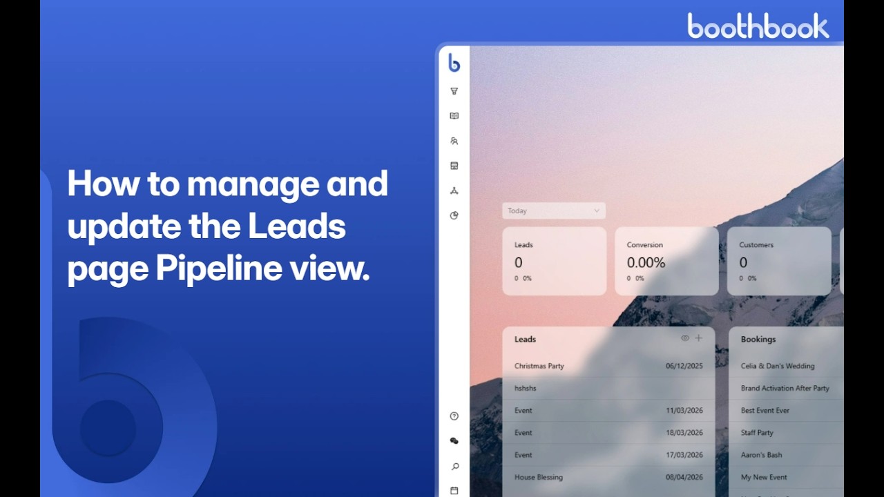 How to manage & update the Leads page Pipeline view