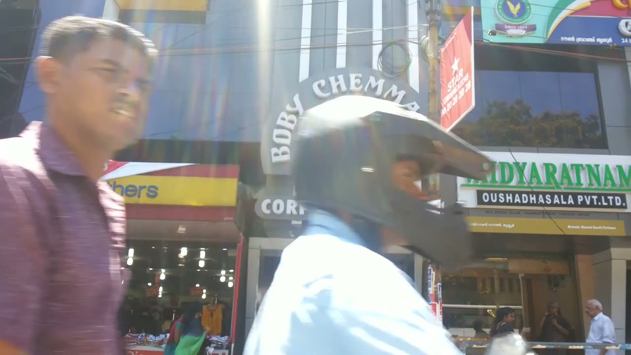 Swaraj Round Thrissur - Shornur Road to City Center