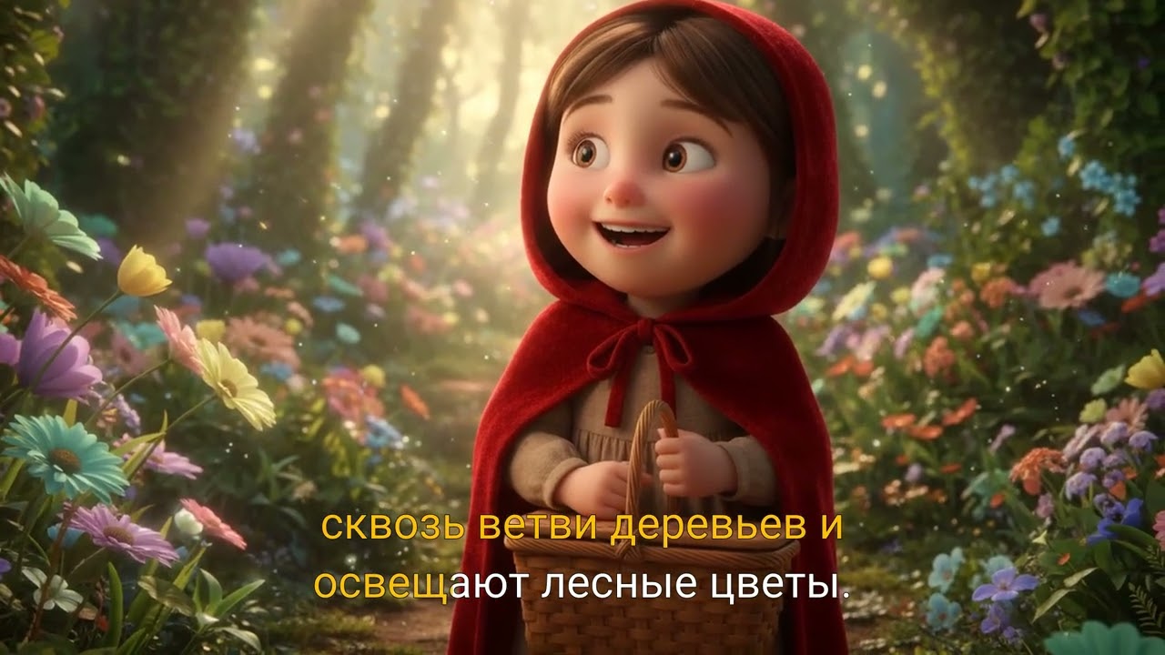 Красная Шапочка 🐺 | Сказки на ночь для детей – Russian Bedtime Stories